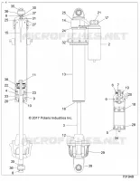 SUSPENSION, AMORTISSEUR AVANT INTERNALS