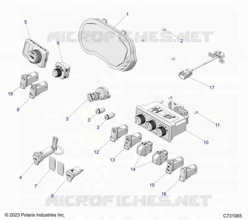 ELECTRICITE, DASH COMPONENTS