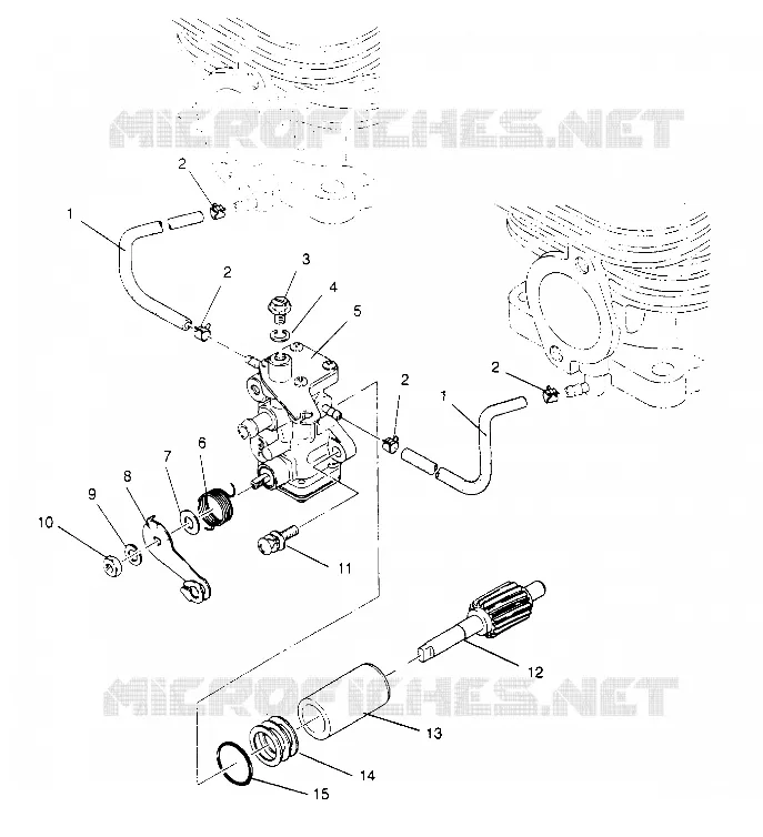 POMPE A HUILE WIDETRAK GT 0952061 and  EUROPEAN WIDETRAK GT E952061 (4928962896C014)