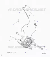 SYSTÃˆME DE TRANSMISSION, FRONT GEARCASE MOUNTING