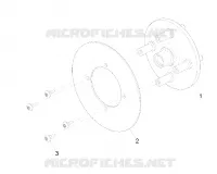 ROUES, COMPONENTS, END, 7.56 INCH, DISC 4 BOLT