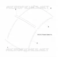 TOIT TRIM, 2 PASSENGER