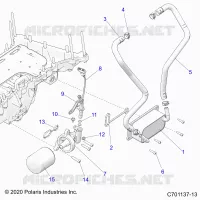 FILTRE A HUILE, OIL COOLER AND RELATED