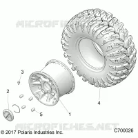 ROUES, REAR