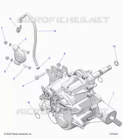SYSTÃˆME DE TRANSMISSION, MAIN GEARCASE MOUNTING
