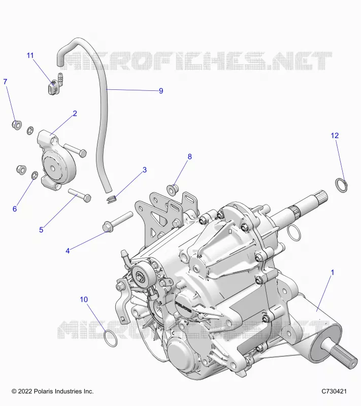 SYSTÃˆME DE TRANSMISSION, MAIN GEARCASE MOUNTING