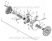 EMBRAYAGE DE TRANSMISSION ASSEMBLY 440 0942760 AND 440 SKS 0942560 (4925072507025A)