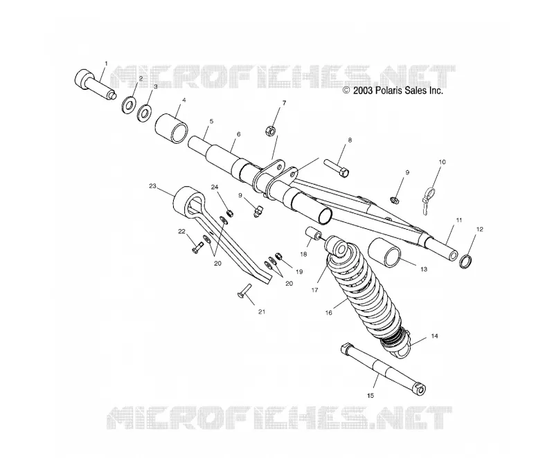 BRAS DE SUSPENSION AVANT (M-10)
