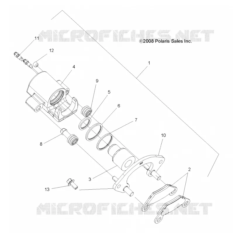 BRAKES, ETRIER DE FREIN ARRIERE