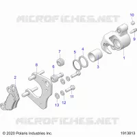 FREIN AVANT CALIPER