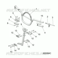 STEERING, FIXATION GUIDON