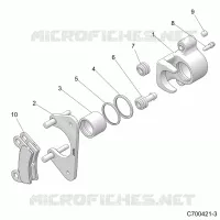 BRAKES, ETRIER DE FREIN ARRIERE
