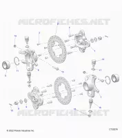 SUSPENSION AVANT HUB