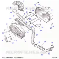 SYSTÃˆME DE TRANSMISSION, CLUTCH COVER AND DUCTING