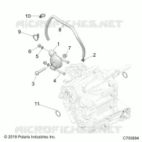 SYSTÃˆME DE TRANSMISSION, MAIN GEARCASE MOUNTING