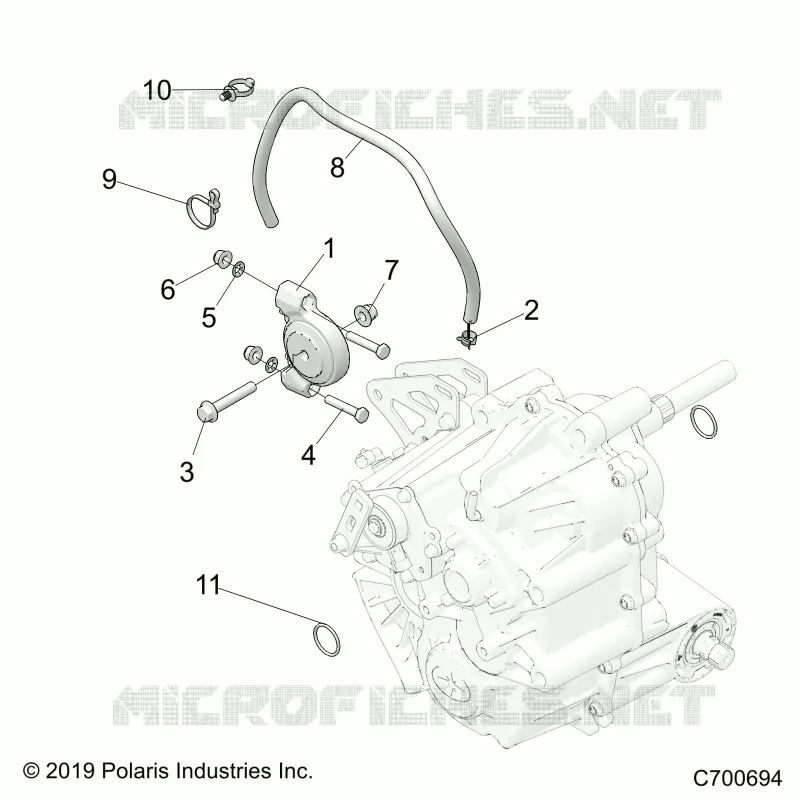 SYSTÃˆME DE TRANSMISSION, MAIN GEARCASE MOUNTING