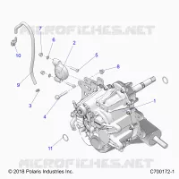 SYSTÃˆME DE TRANSMISSION, MAIN GEARCASE MOUNTING