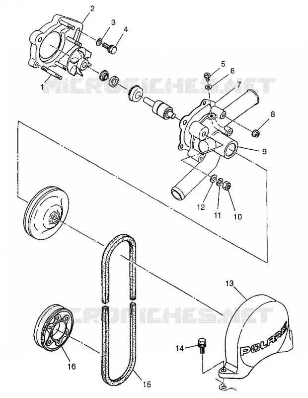 POMPE A EAU RXL 0976768 (4938523852C010)