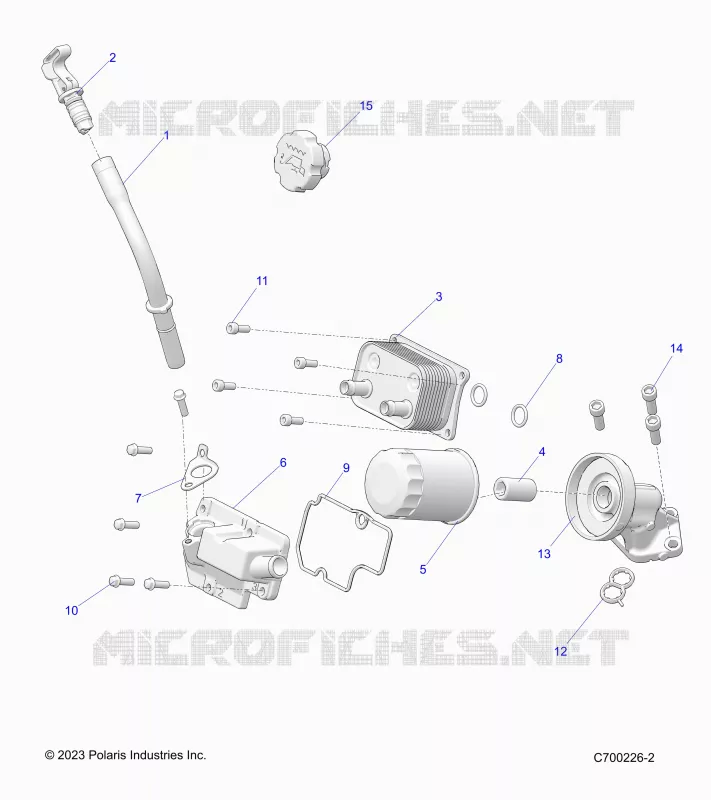 ENGINE, JAUGE ET FILTRE A HUILE