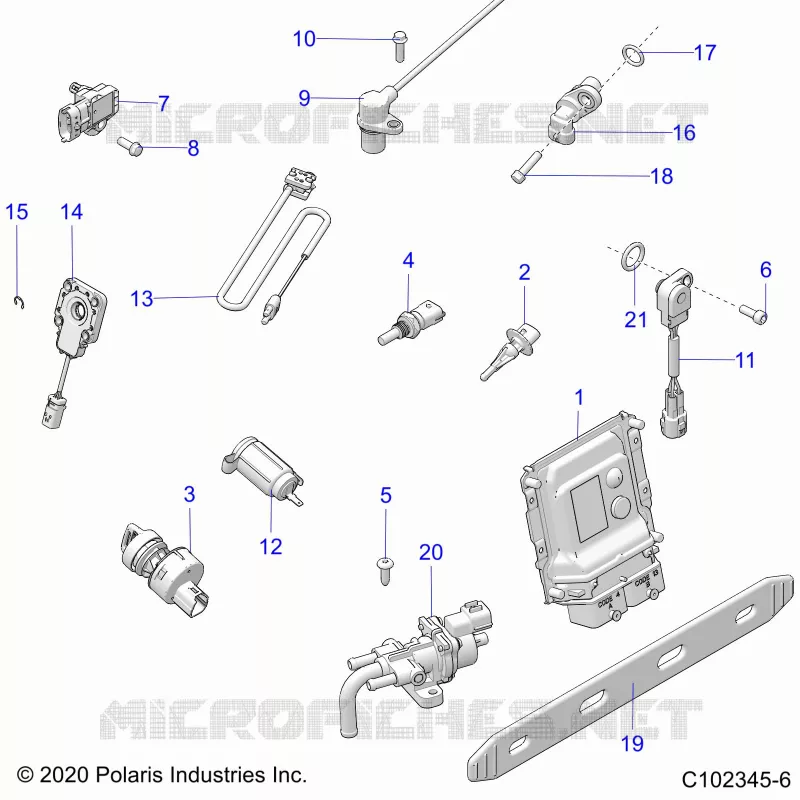 ELECTRICITE, SWITCHES, SENSORS, ECU AND CONTROL MODULES