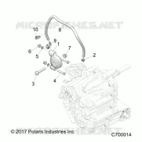 DRIVE TRAIN, MAIN SUPPORT PONT