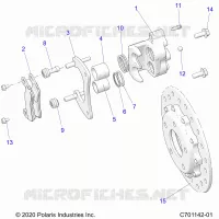 BRAKES, ETRIER DE FREIN ARRIERE