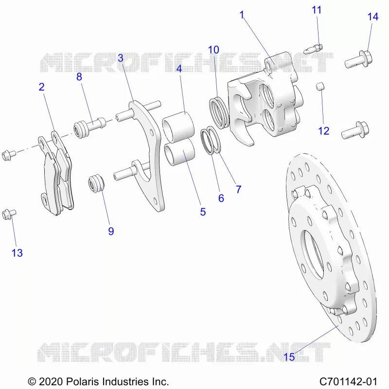 BRAKES, ETRIER DE FREIN ARRIERE