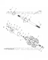 DRIVE TRAIN, JACKSHAFT AND ARBRE DE TRANSMISSION