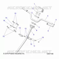 DIRECTION, H-BAR, DIRECTION POST, GRIPS