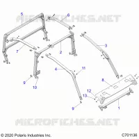 CHASSIS, CAB CADRE