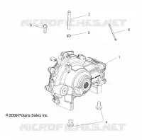 SYSTÈME DE TRANSMISSION, FRONT SUPPORT PONT