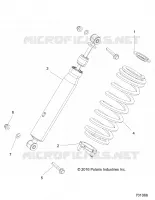 SUSPENSION ARRIERE SHOCK MOUNTING