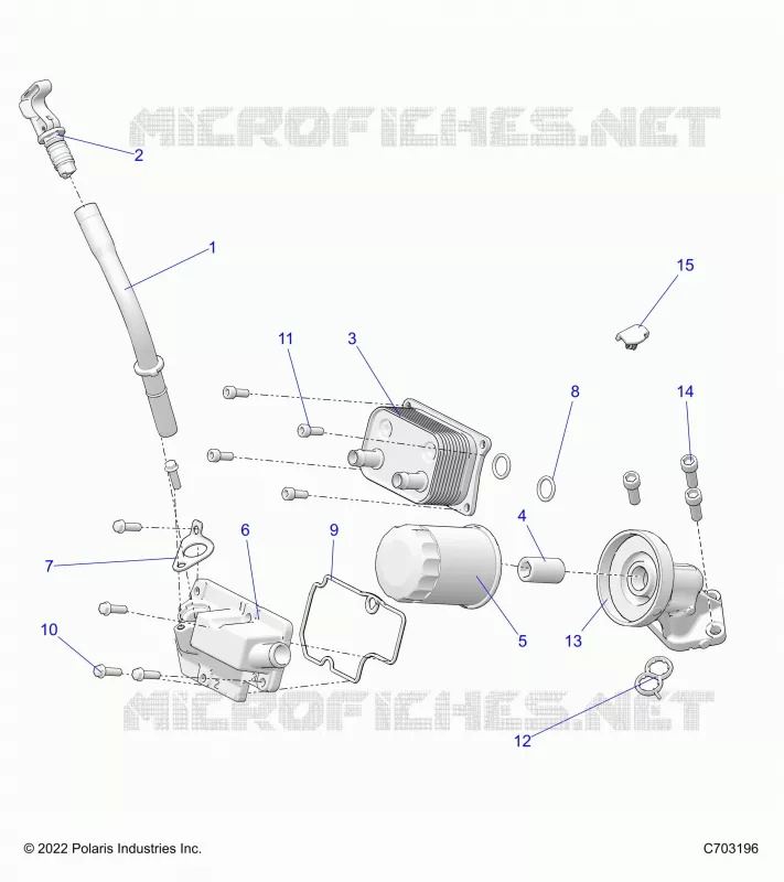 ENGINE, JAUGE ET FILTRE A HUILE