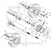 PONT ARRIERE Magnum 2X4 W97AA42A (4940704070C002)