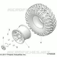 ROUES, REAR