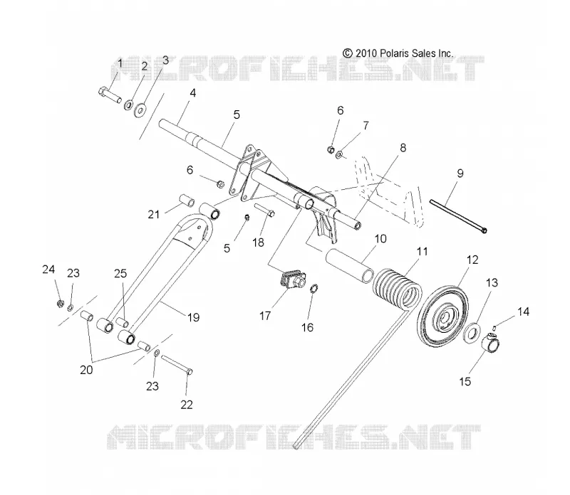SUSPENSION, BRAS DE SUSPENSION ARRIERE
