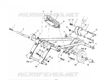 BRAS DE SUSPENSION AVANT 440 0952760, 440 SKS 0952560,  AND EUROPEAN 440 S (4929032903B013)