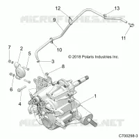 SYSTÃˆME DE TRANSMISSION, MAIN GEARCASE MOUNTING