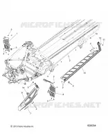 CHASSIS, PROTECTION D'EMBRAYAGE AND FOOTRESTS