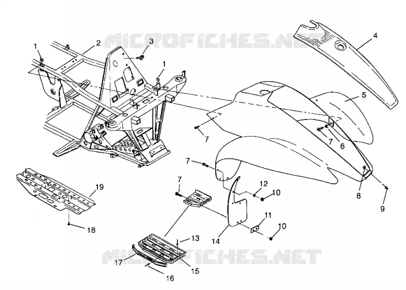 CABINE SCRAMBLER W967840 (4935823582A005)