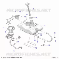 SYSTÃˆME D'ALIMENTATION, FUEL TANK ASM.