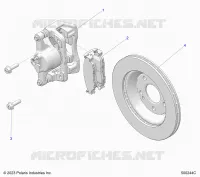 BRAKES, ETRIER DE FREIN AVANT