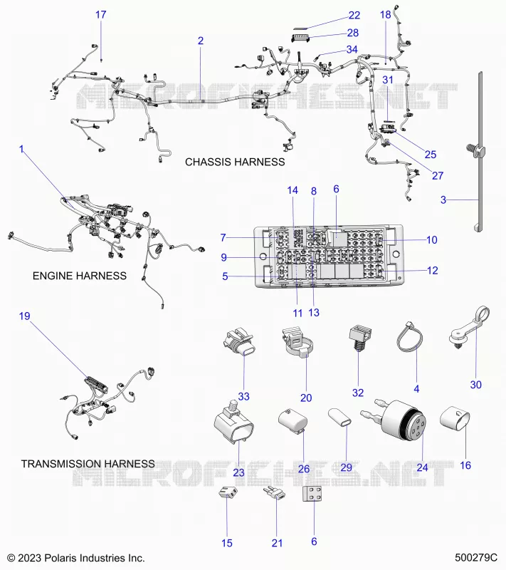 ELECTRICITE, WIRE HARNESS