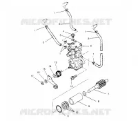 POMPE A HUILE XLT SP 0966676 and  EUROPEAN XLT SP E966676 (4931703170D001)