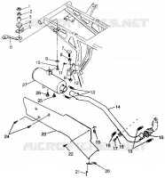 ECHAPPEMENT Magnum 4x4 W968144 and Swedish Magnum 4x4 S968144 (4936053605A010)