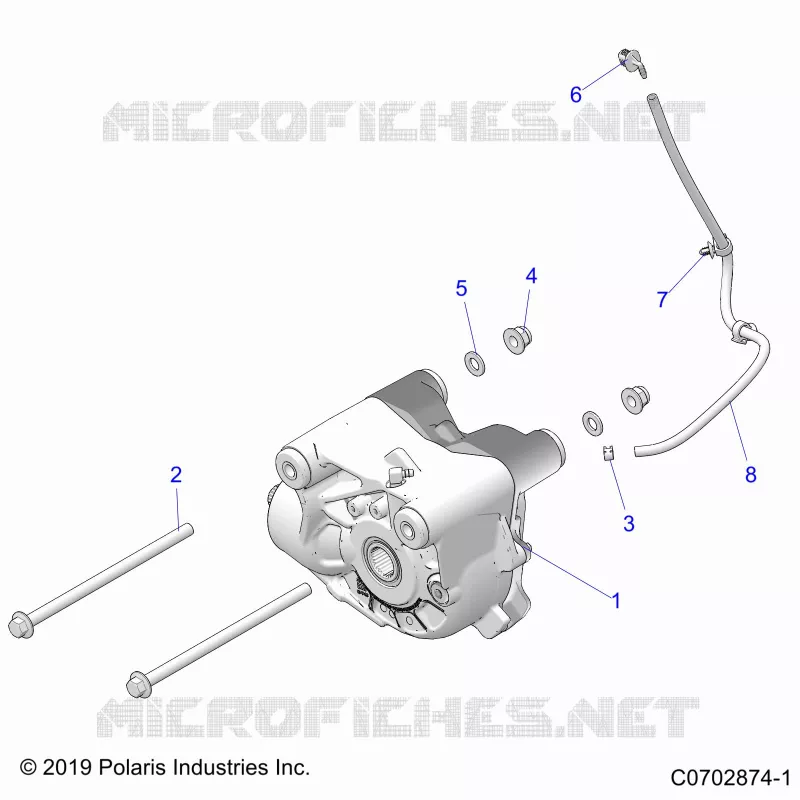 SYSTÃˆME DE TRANSMISSION, FRONT GEARCASE MOUNTING