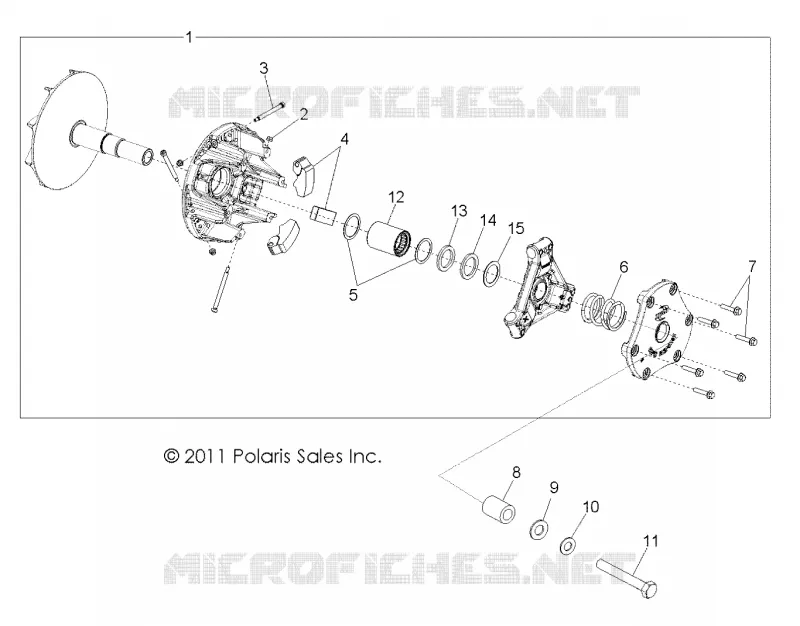 SYSTÈME DE TRANSMISSION, PRIMARY CLUTCH