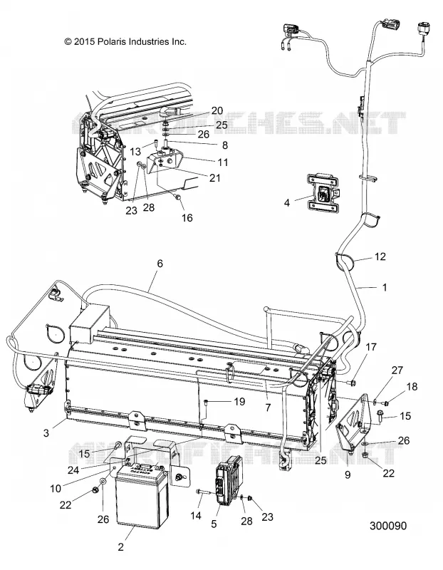 BATTERIE, LI-ION, 8.9KW