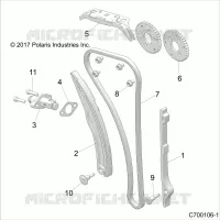 CHAINE DE DISTRIBUTION AND TENSIONER
