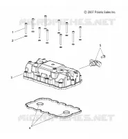 MOTEUR, COUVERCLE SOUPAPE